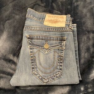 True Religion Men’s slim straight jeans